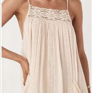 NWT✨ Spell (and Gypsy) Harmony Strappy Dress in Porcelain